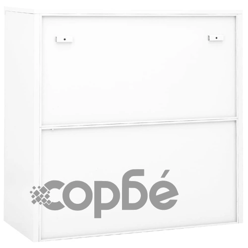 Офис шкаф с плъзгаща се врата, бял, 90x40x90 см, стомана на топ цена от sorbe.bg Офис шкаф с плъзгаща се врата, бял, 90x40x90 см, стомана ➤ топ цена ➤ sorbe.bg