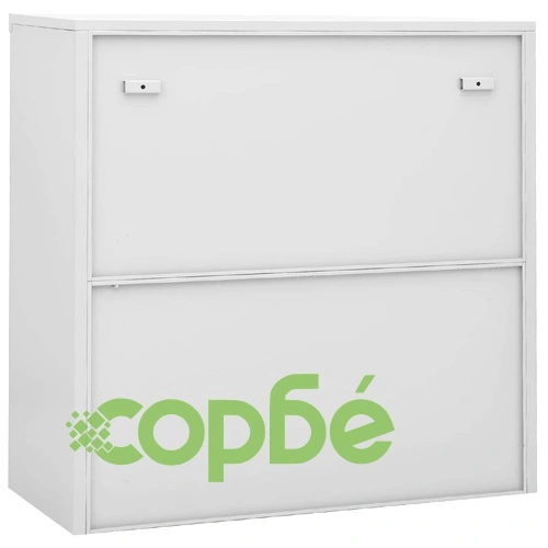 Офис шкаф с плъзгаща се врата, светлосив, 90x40x90 см, стомана на топ цена от sorbe.bg Офис шкаф с плъзгаща се врата, светлосив, 90x40x90 см, стомана ➤ топ цена ➤ sorbe.bg