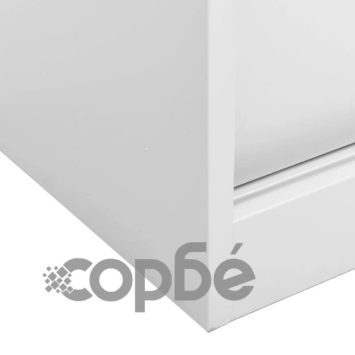 Офис шкаф с плъзгаща се врата, светлосив, 90x40x90 см, стомана на топ цена от sorbe.bg Офис шкаф с плъзгаща се врата, светлосив, 90x40x90 см, стомана ➤ топ цена ➤ sorbe.bg