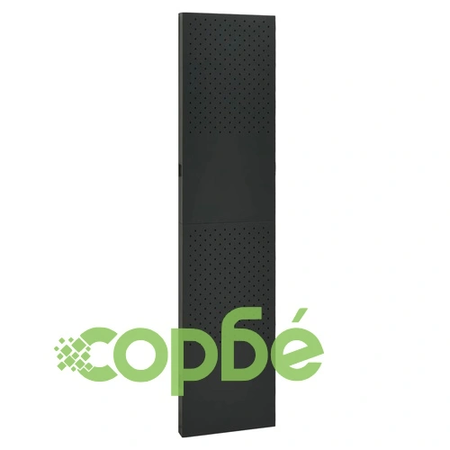 Параван за стая, 3 панела, черен, 120x180 см, стомана ➤ топ цена ➤ sorbe.bg