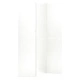 Параван за стая, 3 панела, бял, 120x180 см, стомана