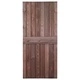 Врата, 90x210 см, борово дърво масив, кафява