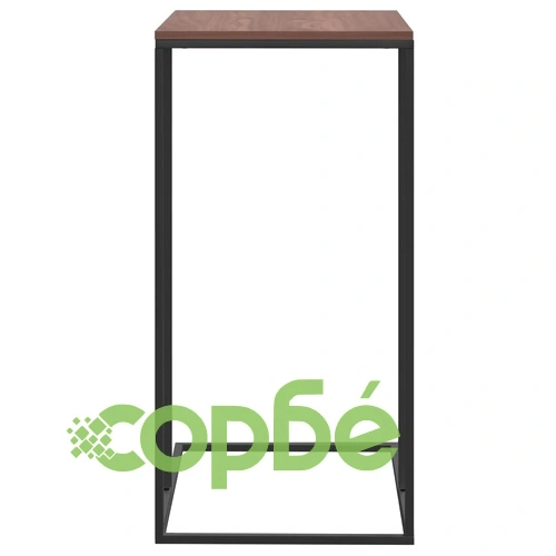 Странична маса, черна, 40x30x59 см, инженерна дървесина ➤ топ цена ➤ sorbe.bg