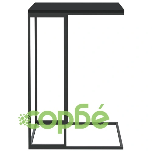 Странична маса, черна, 40x30x59 см, инженерна дървесина ➤ топ цена ➤ sorbe.bg