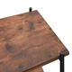 4-етажна етажерка, черно и естествено, 80x40x130 см 4-етажна етажерка, черно и естествено, 80x40x130 см