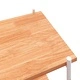 Етажерка с 4 рафта, бяло и дъб, 80x40x130 см Етажерка с 4 рафта, бяло и дъб, 80x40x130 см