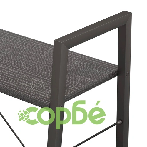 Стояща етажерка стълба 3 рафта черно 56x35x108 см ➤ топ цена ➤ sorbe.bg