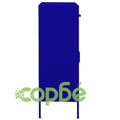 Шкаф за съхранение, нейви син, 80х35х101,5 см, стомана ➤ топ цена ➤ sorbe.bg