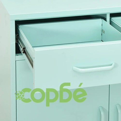 Шкаф за съхранение, мента, 80х35х101,5 см, стомана ➤ топ цена ➤ sorbe.bg