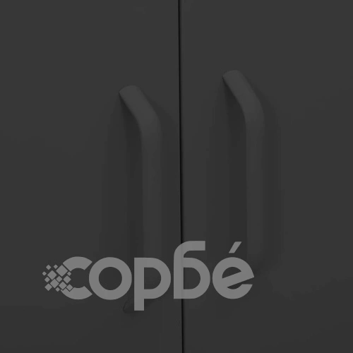 Шкаф за съхранение, антрацит, 80х35х101,5 см, стомана ➤ топ цена ➤ sorbe.bg