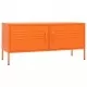 ТВ шкаф, оранжев, 105x35x50 см, стомана