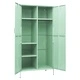 Гардероб, мента, 90x50x180 см, стомана