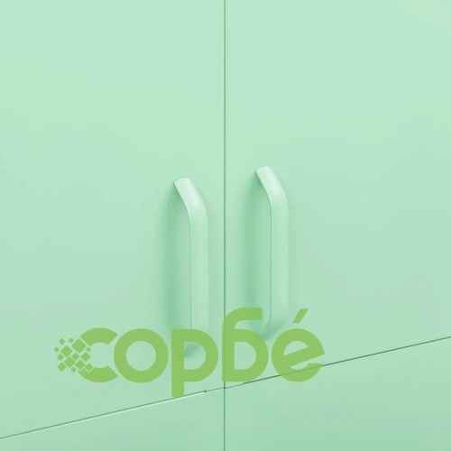 Гардероб, мента, 90x50x180 см, стомана ➤ топ цена ➤ sorbe.bg