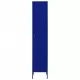 Шкаф с отделения, нейви синьо, 35x46x180 см, стомана