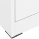 Шкаф за папки, бял, 46x62x72,5 cм, стомана