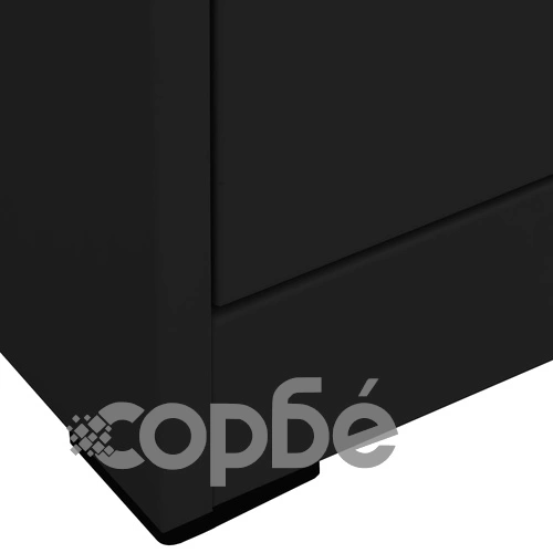 Шкаф за папки, черен, 46x62x72,5 cм, стомана на топ цена от sorbe.bg Шкаф за папки, черен, 46x62x72,5 cм, стомана ➤ топ цена ➤ sorbe.bg