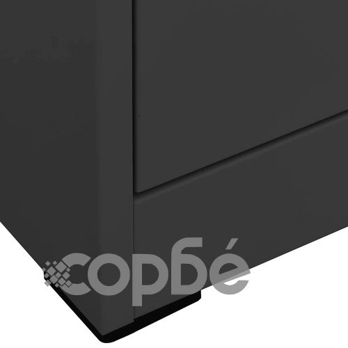 Шкаф за папки, антрацит, 46x62x72,5 cм, стомана на топ цена от sorbe.bg Шкаф за папки, антрацит, 46x62x72,5 cм, стомана ➤ топ цена ➤ sorbe.bg