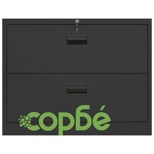 Шкаф за папки, антрацит, 90x46x72,5 cм, стомана на топ цена от sorbe.bg Шкаф за папки, антрацит, 90x46x72,5 cм, стомана ➤ топ цена ➤ sorbe.bg