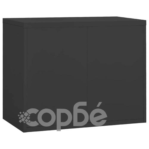 Шкаф за папки, антрацит, 90x46x72,5 cм, стомана на топ цена от sorbe.bg Шкаф за папки, антрацит, 90x46x72,5 cм, стомана ➤ топ цена ➤ sorbe.bg