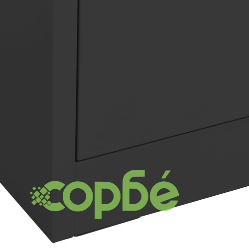 Шкаф за папки, антрацит, 90x46x72,5 cм, стомана на топ цена от sorbe.bg Шкаф за папки, антрацит, 90x46x72,5 cм, стомана ➤ топ цена ➤ sorbe.bg