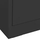 Шкаф за папки, антрацит, 90x46x72,5 cм, стомана Шкаф за папки, антрацит, 90x46x72,5 cм, стомана