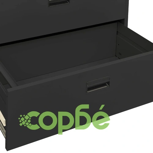Шкаф за папки, антрацит, 90x46x72,5 cм, стомана на топ цена от sorbe.bg Шкаф за папки, антрацит, 90x46x72,5 cм, стомана ➤ топ цена ➤ sorbe.bg