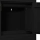 Офис шкаф, черен, 90x40x102 см, стомана Офис шкаф, черен, 90x40x102 см, стомана