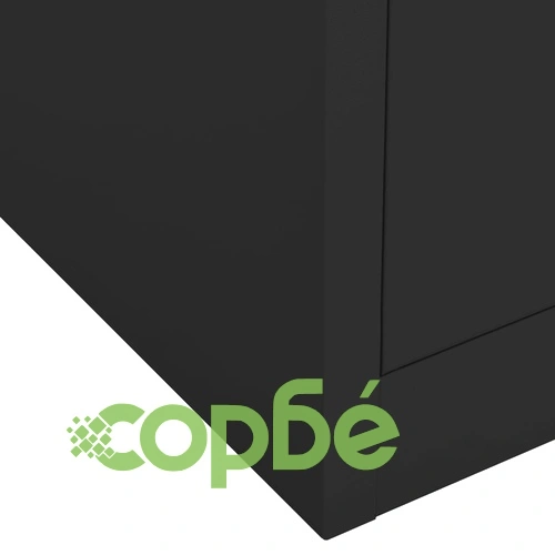 Офис шкаф, антрацит, 90x40x102 см, стомана на топ цена от sorbe.bg Офис шкаф, антрацит, 90x40x102 см, стомана ➤ топ цена ➤ sorbe.bg