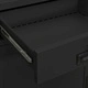 Офис шкаф, антрацит, 90x40x102 см, стомана Офис шкаф, антрацит, 90x40x102 см, стомана