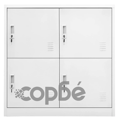 Заключващ се шкаф, светлосив, 90x45x92,5 см, стомана на топ цена от sorbe.bg Заключващ се шкаф, светлосив, 90x45x92,5 см, стомана ➤ топ цена ➤ sorbe.bg