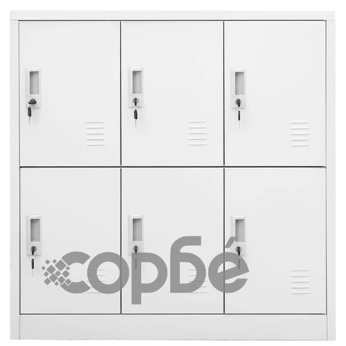 Заключващ се шкаф, светлосив, 90x45x92,5 см, стомана на топ цена от sorbe.bg Заключващ се шкаф, светлосив, 90x45x92,5 см, стомана ➤ топ цена ➤ sorbe.bg