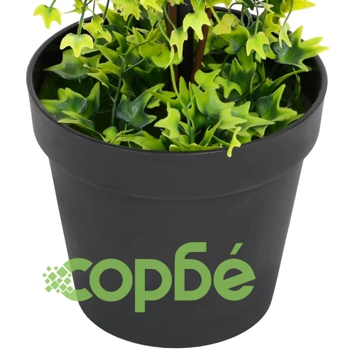 Изкуствен чемшир със саксия, зелен, 100 см ➤ топ цена ➤ sorbe.bg