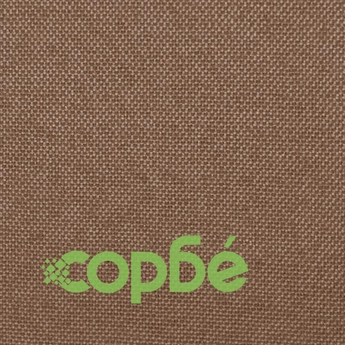 Трапезни столове, 2 бр, кафяви, текстил ➤ топ цена ➤ sorbe.bg