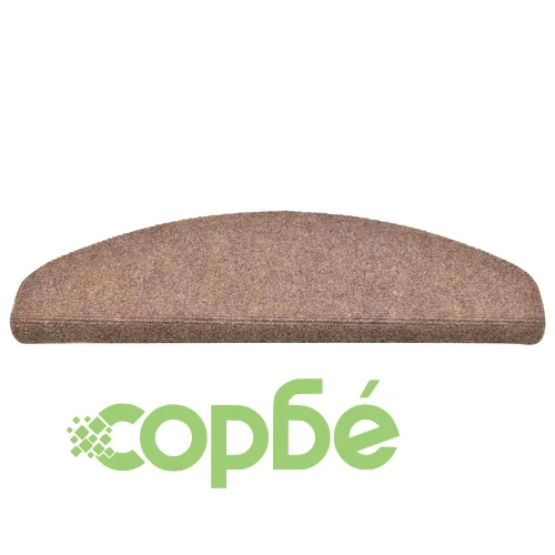 Изтривалки за стълби, самозалепващи се, 30 бр., 65x21x4 см, бежови, полукръгли, големи ➤ топ цена ➤ sorbe.bg