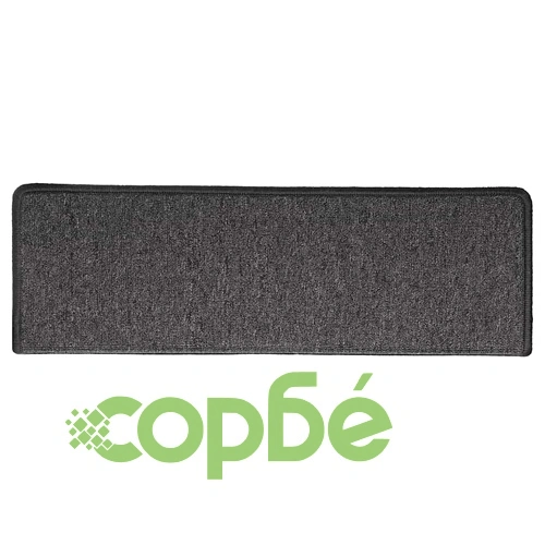 Изтривалки за стълби, 30 бр., 65x21x4 см, антрацит, правоъгълен ръб ➤ топ цена ➤ sorbe.bg