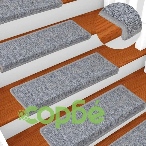 Стелки за стъпала, 30 бр, 65x21x4 см, Бяло и сиво ➤ топ цена ➤ sorbe.bg