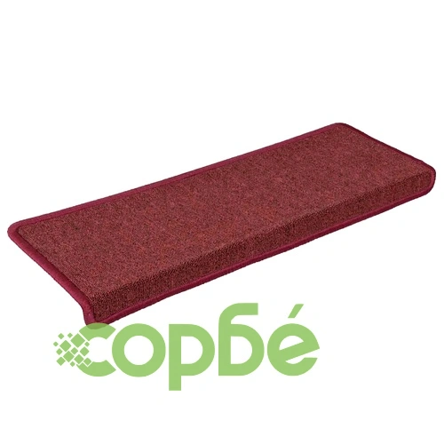 Стелки за стъпала, 30 бр, 65x21x4 см, mатово червено ➤ топ цена ➤ sorbe.bg