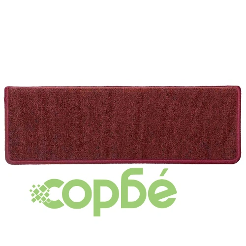 Стелки за стъпала, 30 бр, 65x21x4 см, mатово червено ➤ топ цена ➤ sorbe.bg