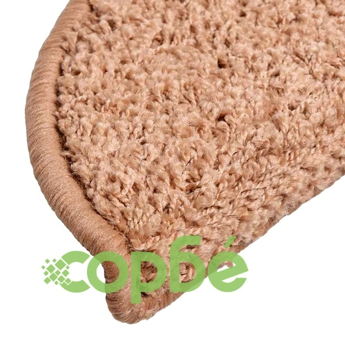 Изтривалки за стълби, 30 бр., 56x17x3 см, бежови, полукръгли ➤ топ цена ➤ sorbe.bg