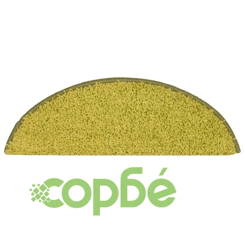 Изтривалки за стълби, 30 бр., 56x17x3 см, зелени, полукръгли ➤ топ цена ➤ sorbe.bg