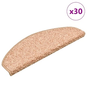 Изтривалки за стълби, 30 бр., 65x21x4 см, златни, полукръгли, големи