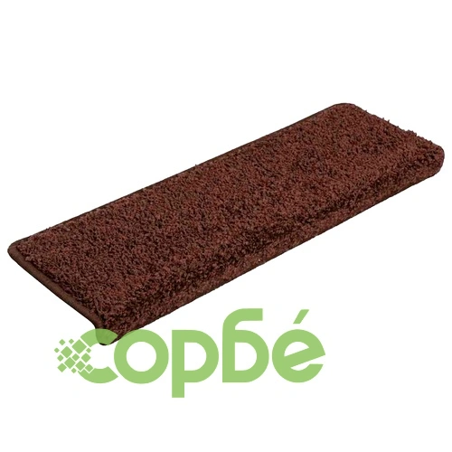 Изтривалки за стълби, 30 бр., 65x21x4 см, кафяви, с правоъгълен кант ➤ топ цена ➤ sorbe.bg