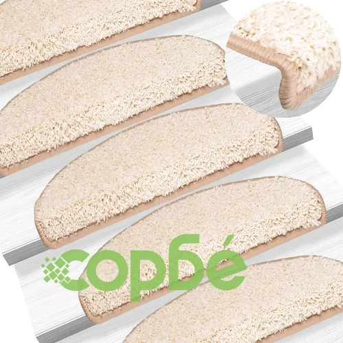 Стелки за стъпала, 20 бр, кремави, 65x21x4 см ➤ топ цена ➤ sorbe.bg