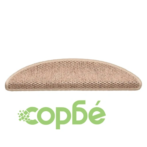 Самозалепващи стелки за стълби вид сизал 30бр 56x17x3см пясъчни ➤ топ цена ➤ sorbe.bg