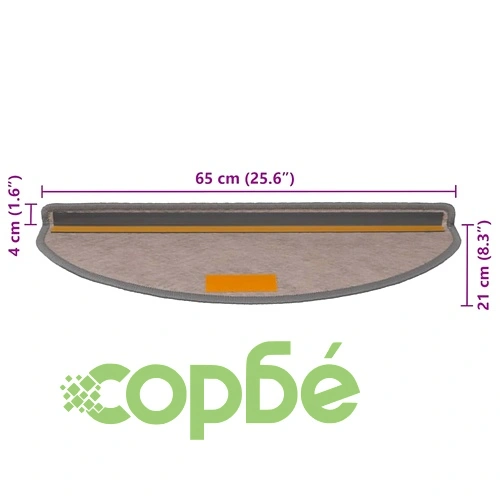 Самозалепващи стелки за стълби вид сизал 30 бр 65x21x4 см ➤ топ цена ➤ sorbe.bg