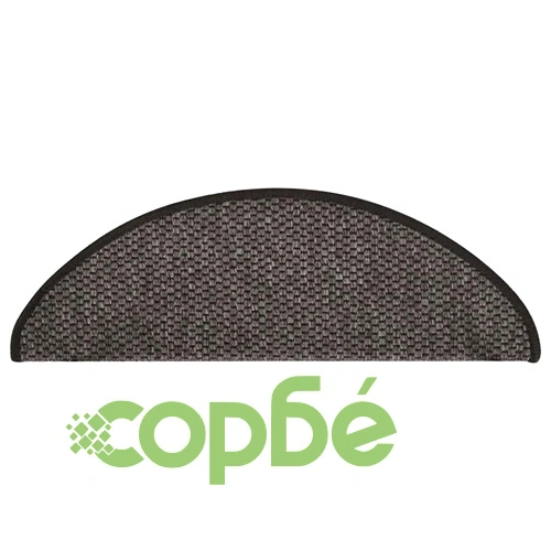 Самозалепващи стелки за стълби сизал 30 бр 65x21x4 см антрацит ➤ топ цена ➤ sorbe.bg