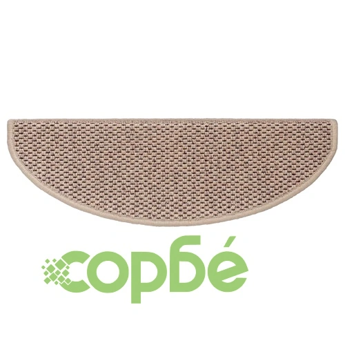 Самозалепващи стелки за стълби вид сизал 30бр 65x21x4см пясъчни ➤ топ цена ➤ sorbe.bg