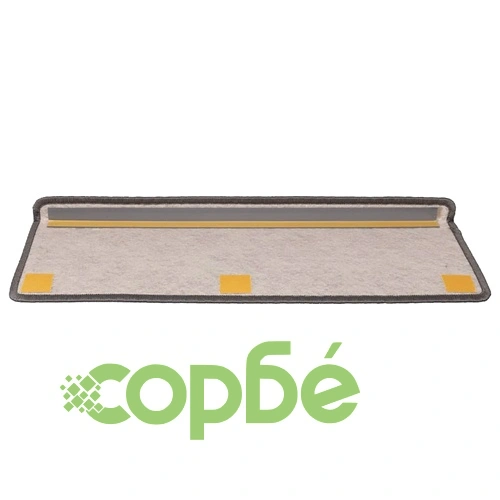 Стелки за стълби, вид сизал, 30 бр, 65x21x4 см, сиво и бежово ➤ топ цена ➤ sorbe.bg