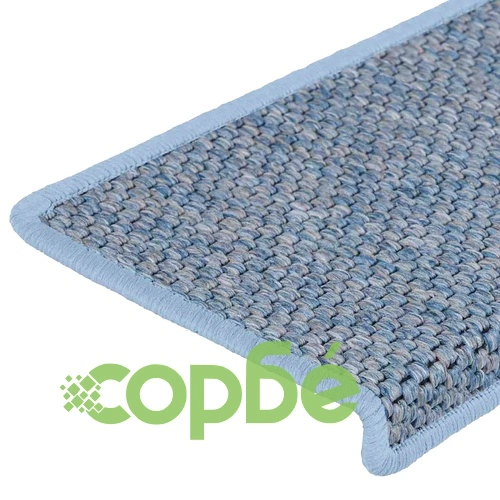 Самозалепващи стелки за стълби вид сизал 30 бр 65x21x4 см сини ➤ топ цена ➤ sorbe.bg