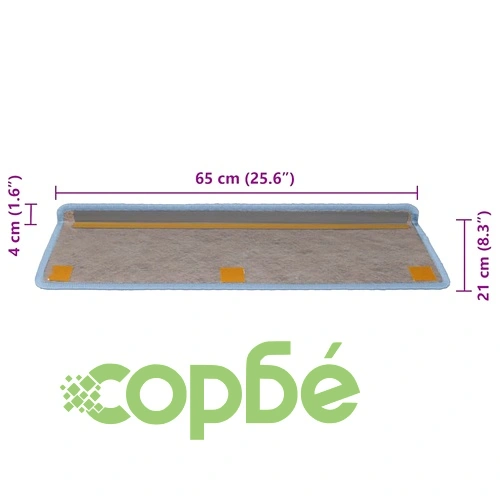 Самозалепващи стелки за стълби вид сизал 30 бр 65x21x4 см сини ➤ топ цена ➤ sorbe.bg